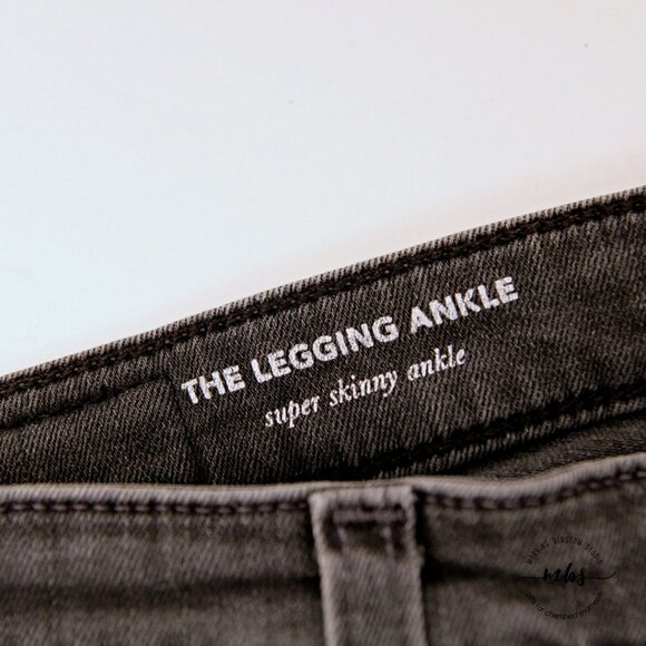 AG Adriano Goldschmied The Legging Ankle Super Skinny Low Waist Distressed Jeans - Picture 8 of 12